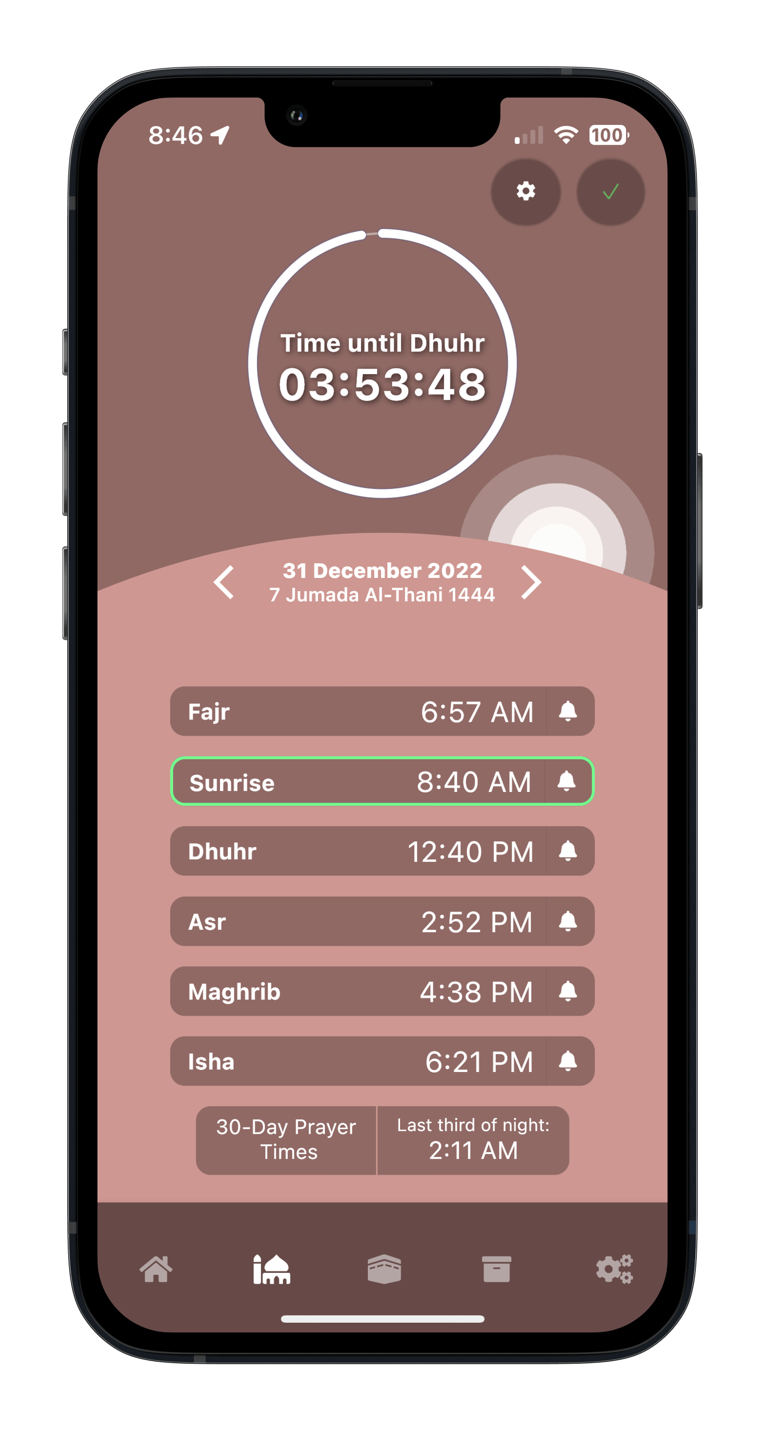 image of prayer time