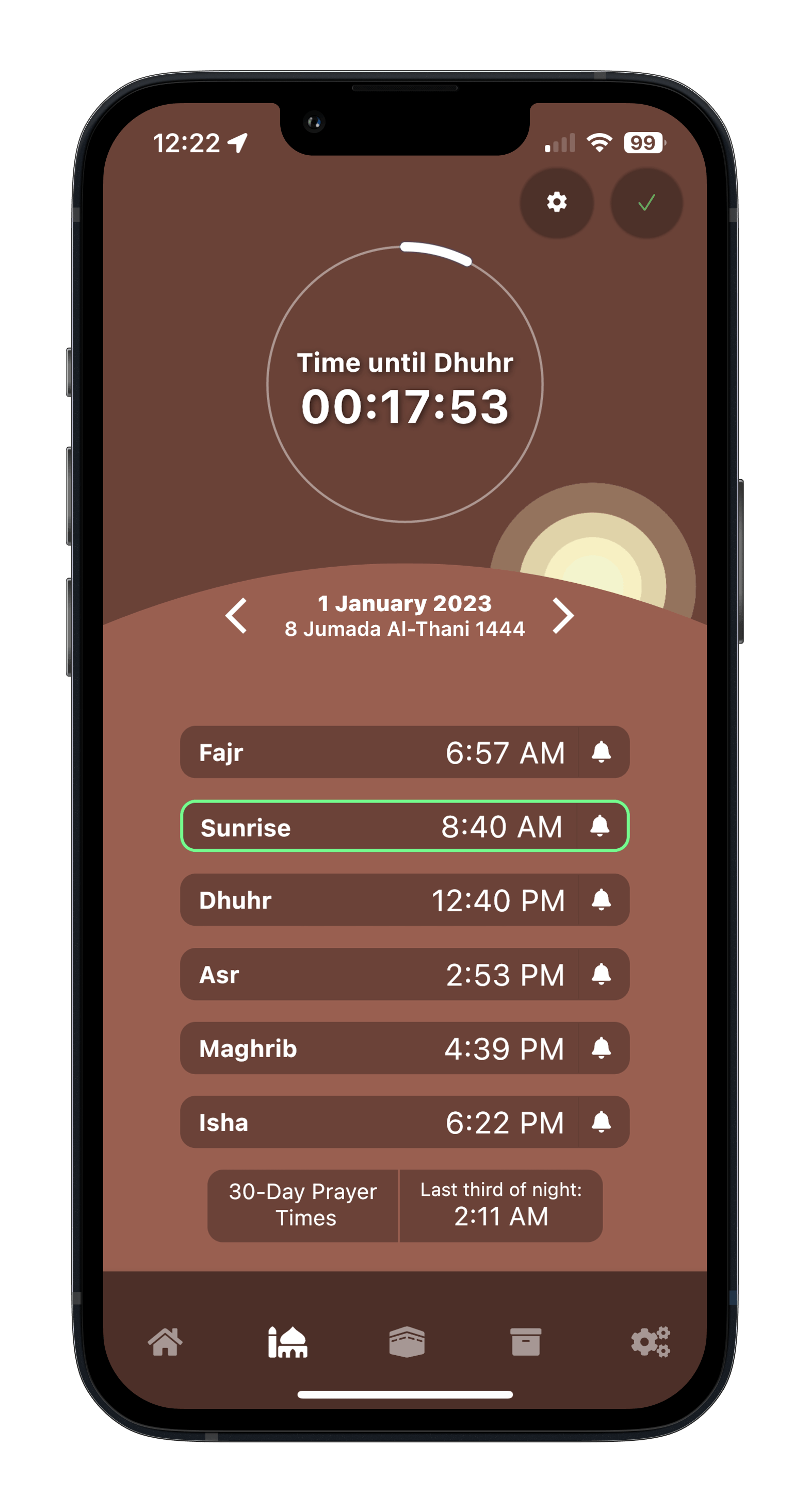 image of prayer time